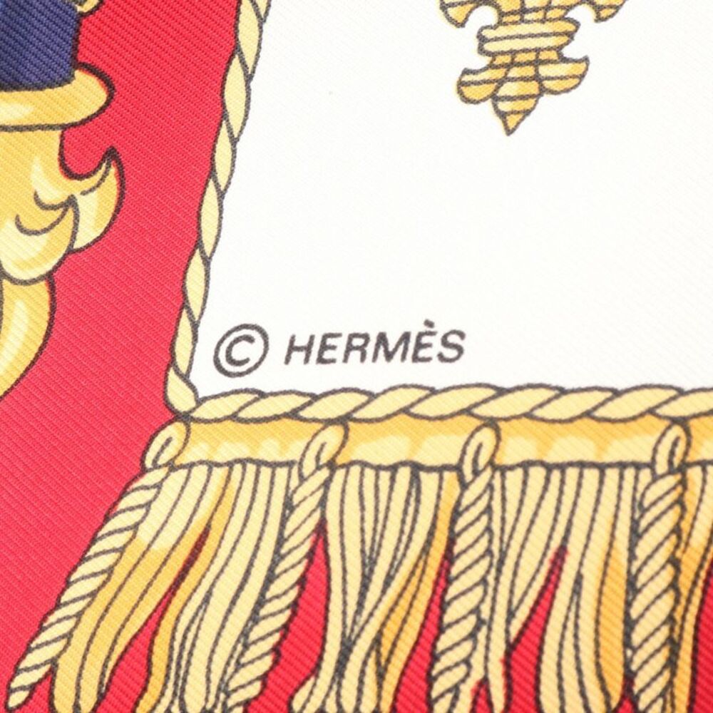 Hermes Carre90 VUE DU CARROSSE DE LA GALERE LA REALE silk scarf - Picture 2 of 6